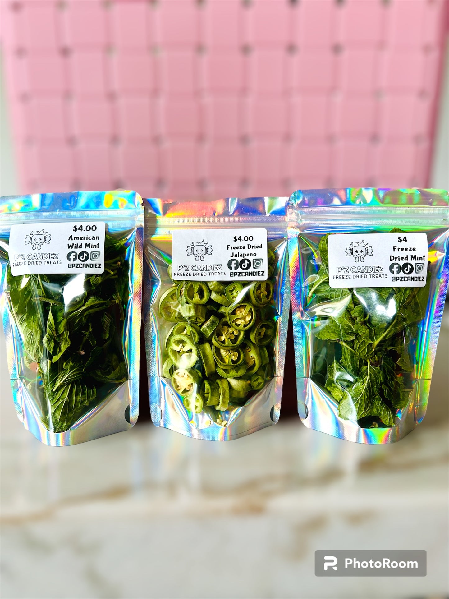 Freeze dried Jalapeños