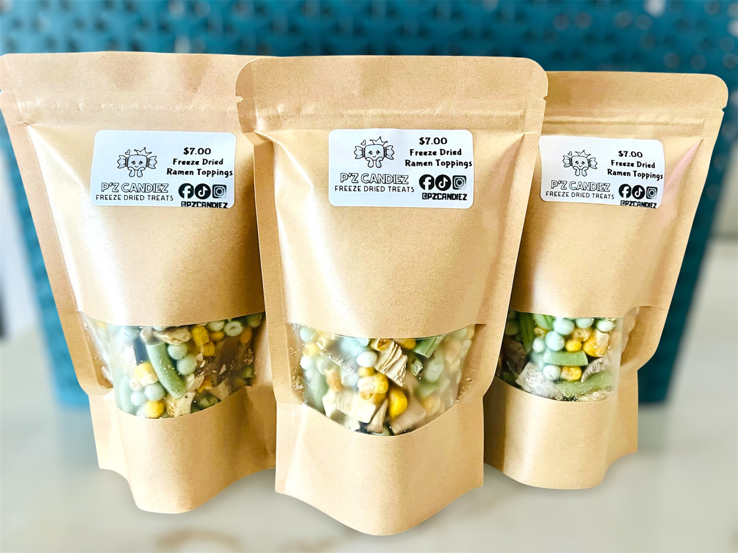 Freeze Dried Ramen Toppings