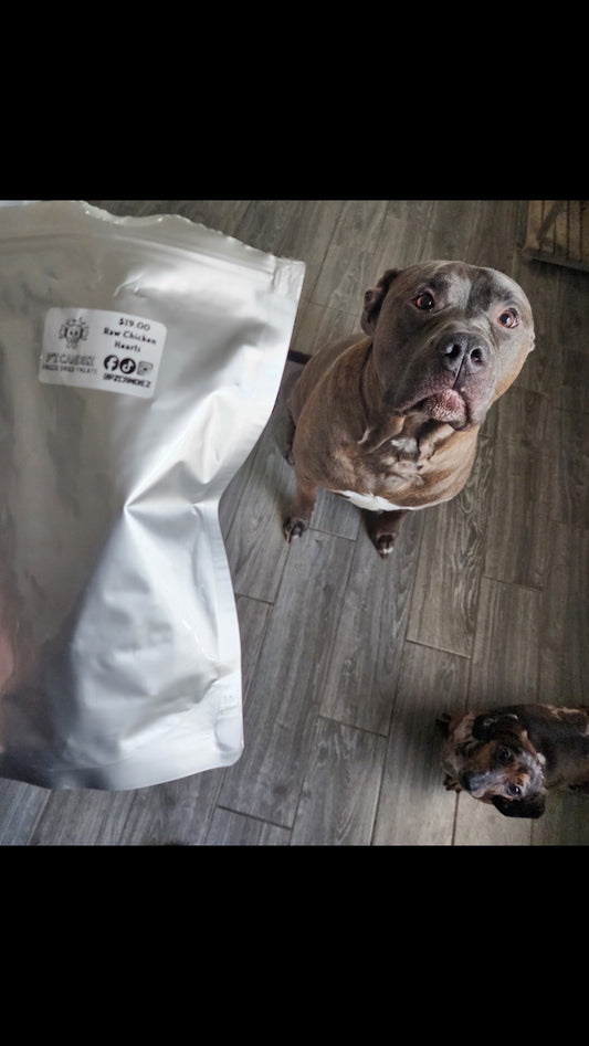 Freeze Dried Chicken Hearts