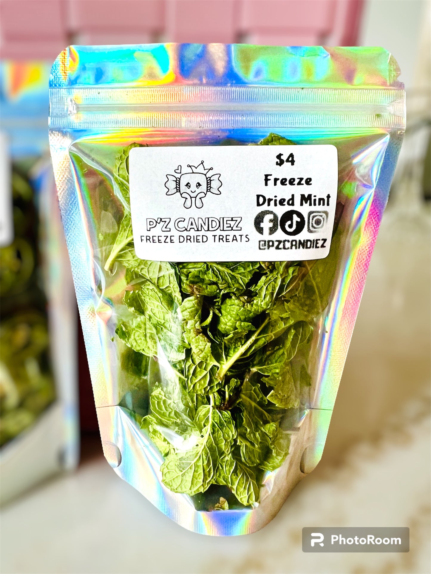 Freeze dried Spear Mint