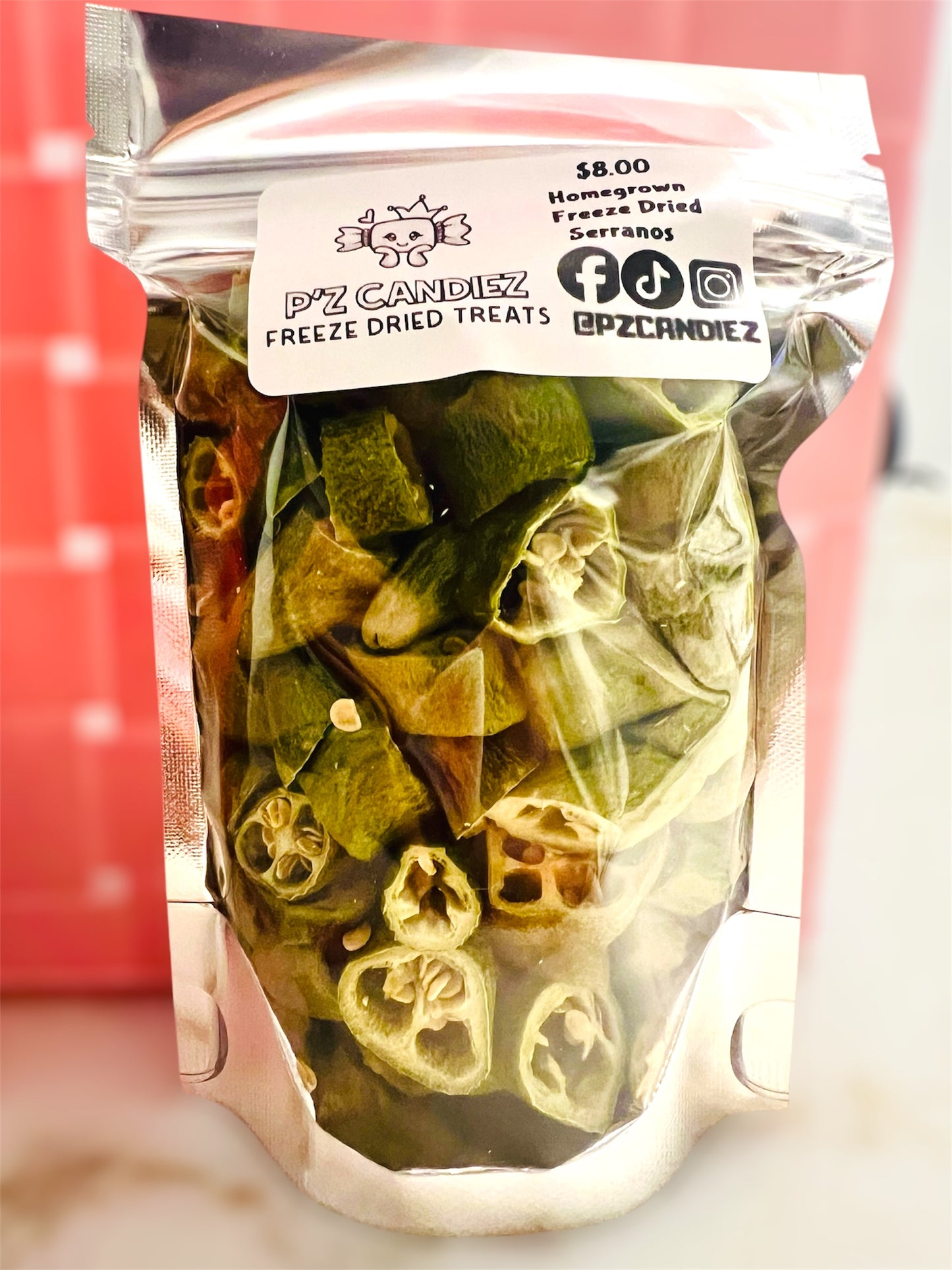 Freeze Dried Serranos