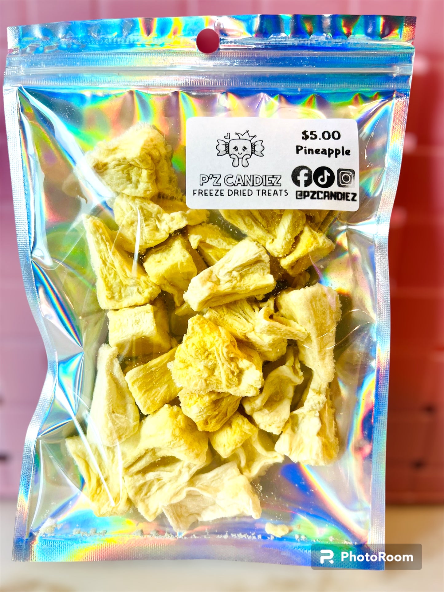 Freeze Dried Pineapple