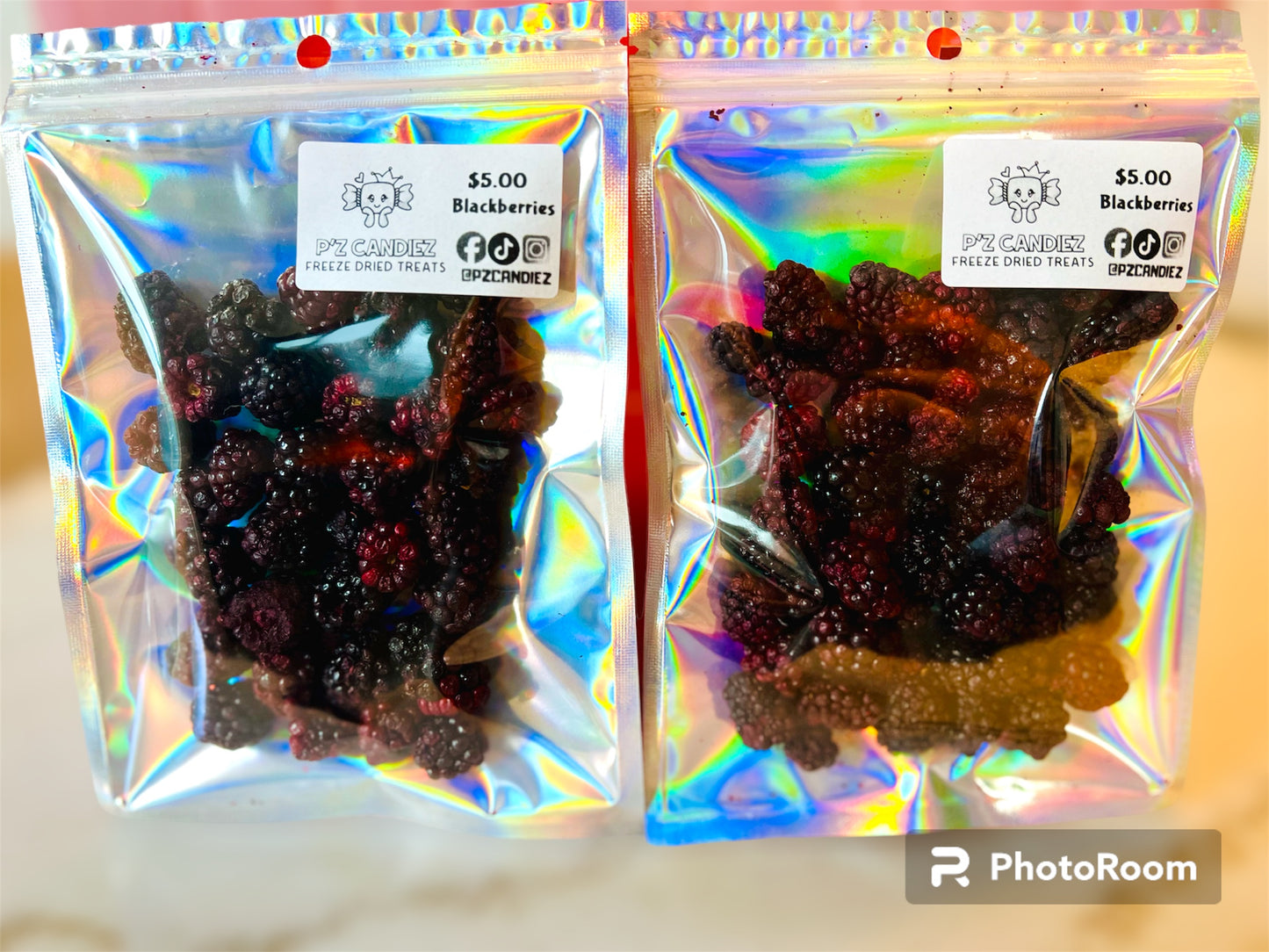 Freeze Dried Blackberries