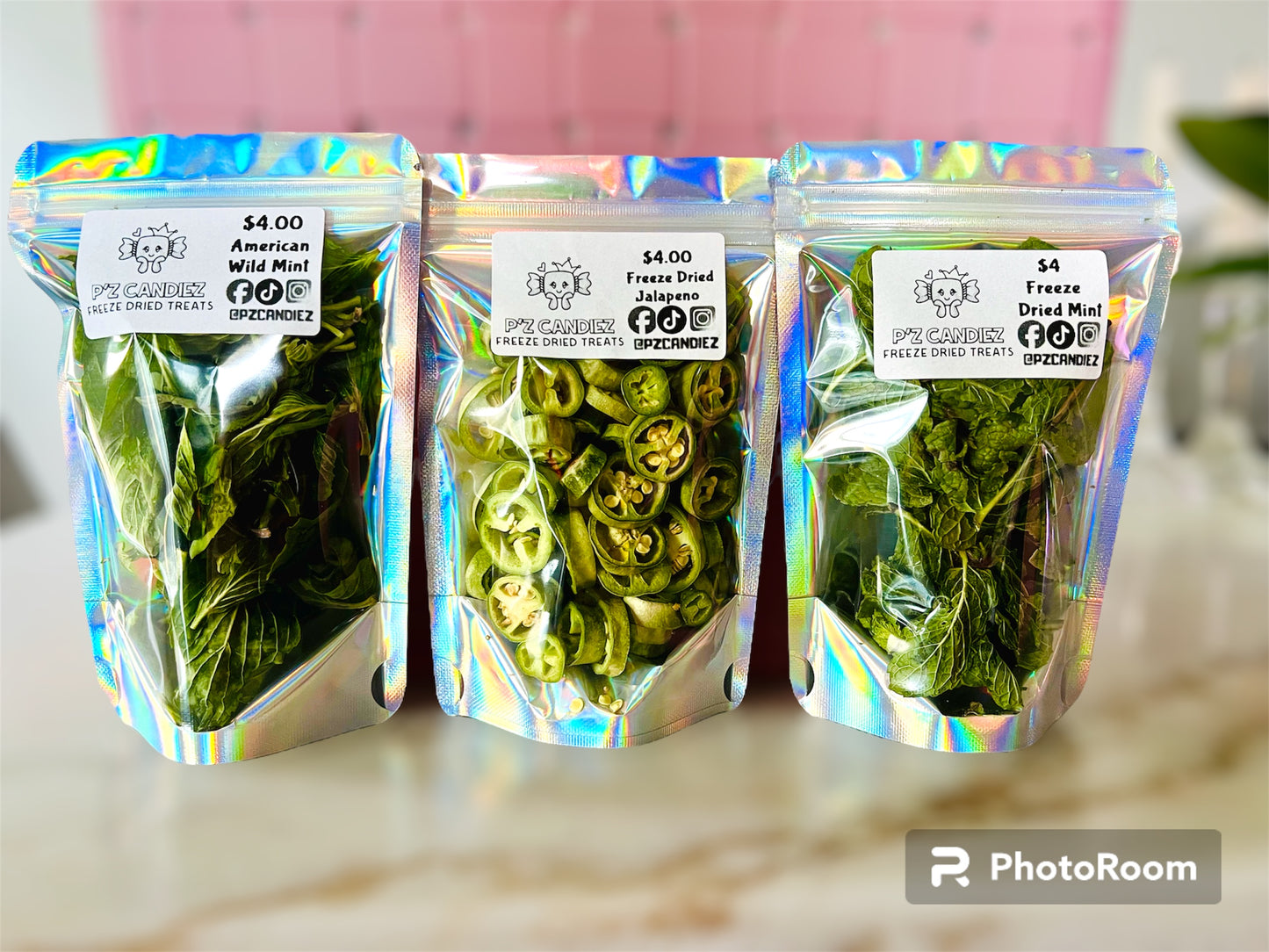 Freeze dried Jalapeños