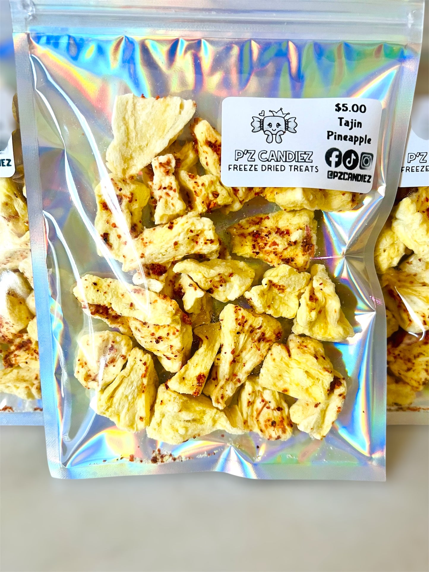 Freeze Dried Tajin Pineapple