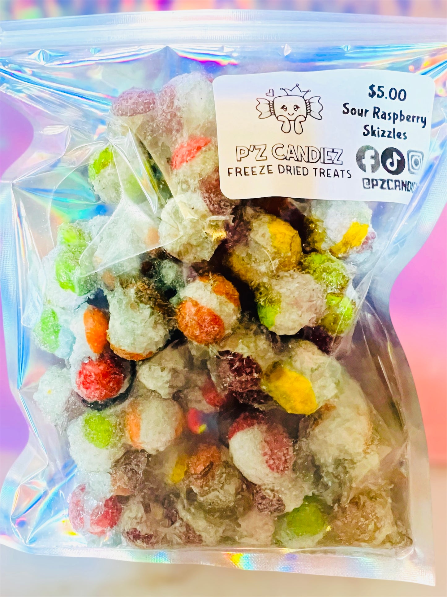 Sour Raspberry Skizzles