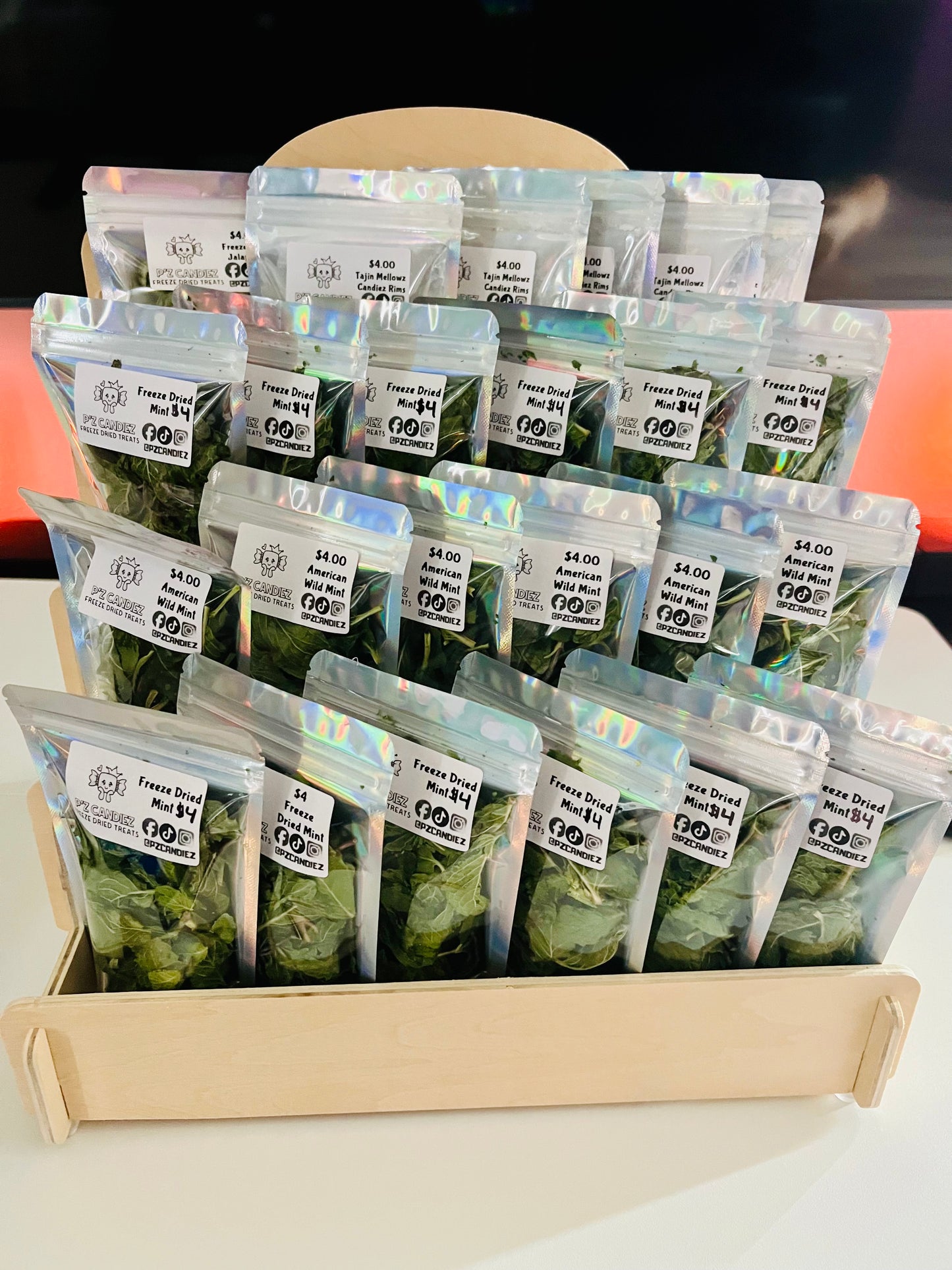 Freeze dried Jalapeños