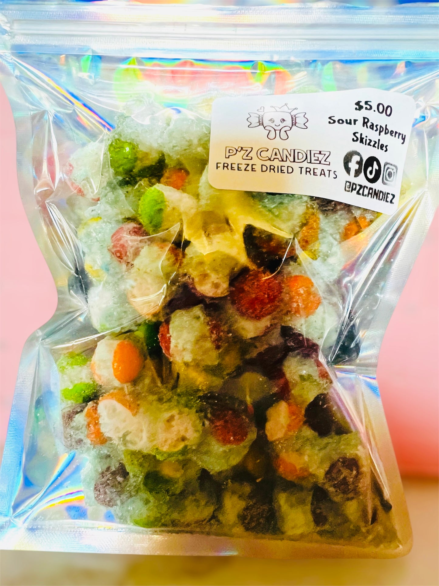 Sour Raspberry Skizzles
