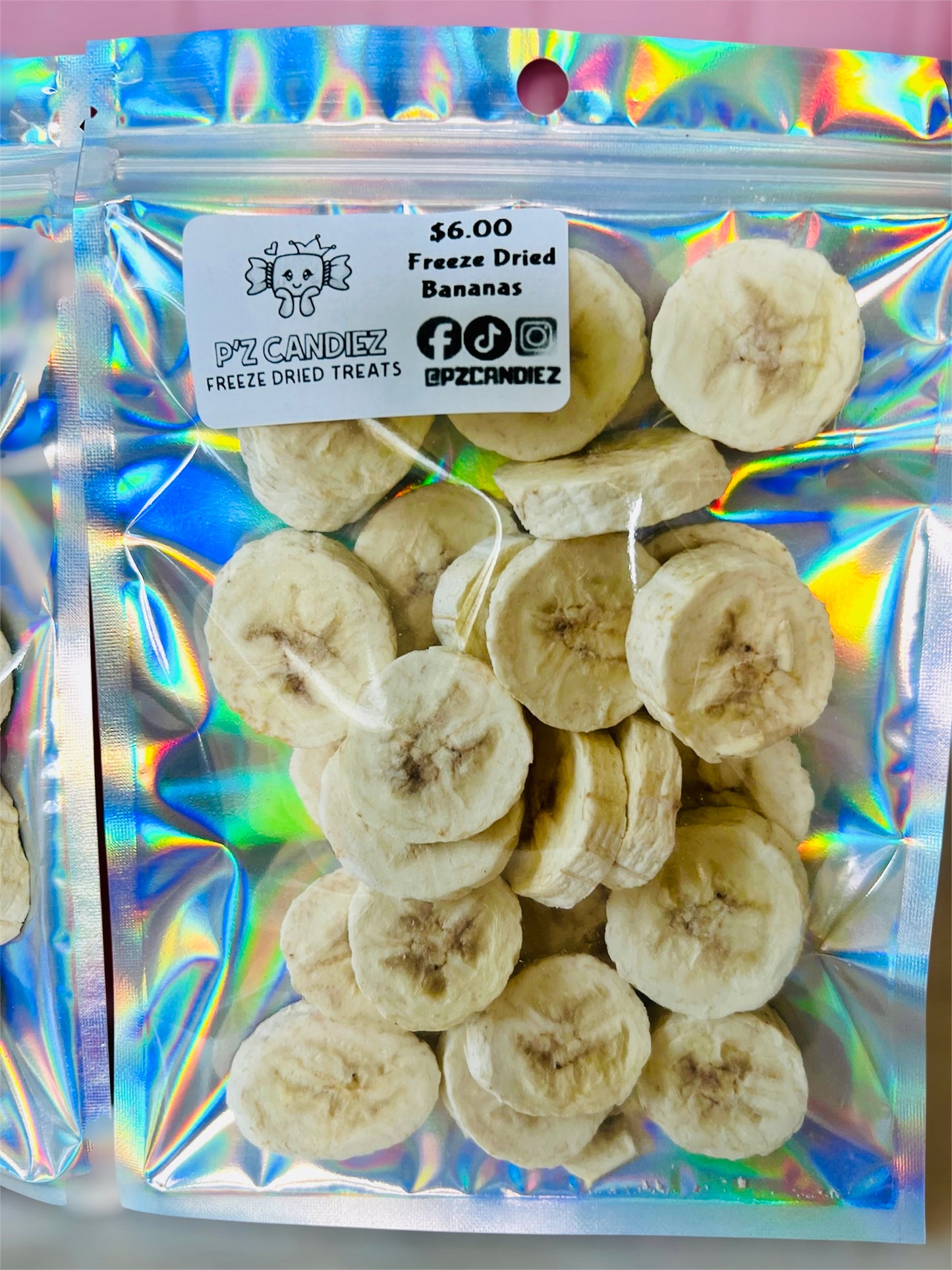 Freeze Dried Bananas