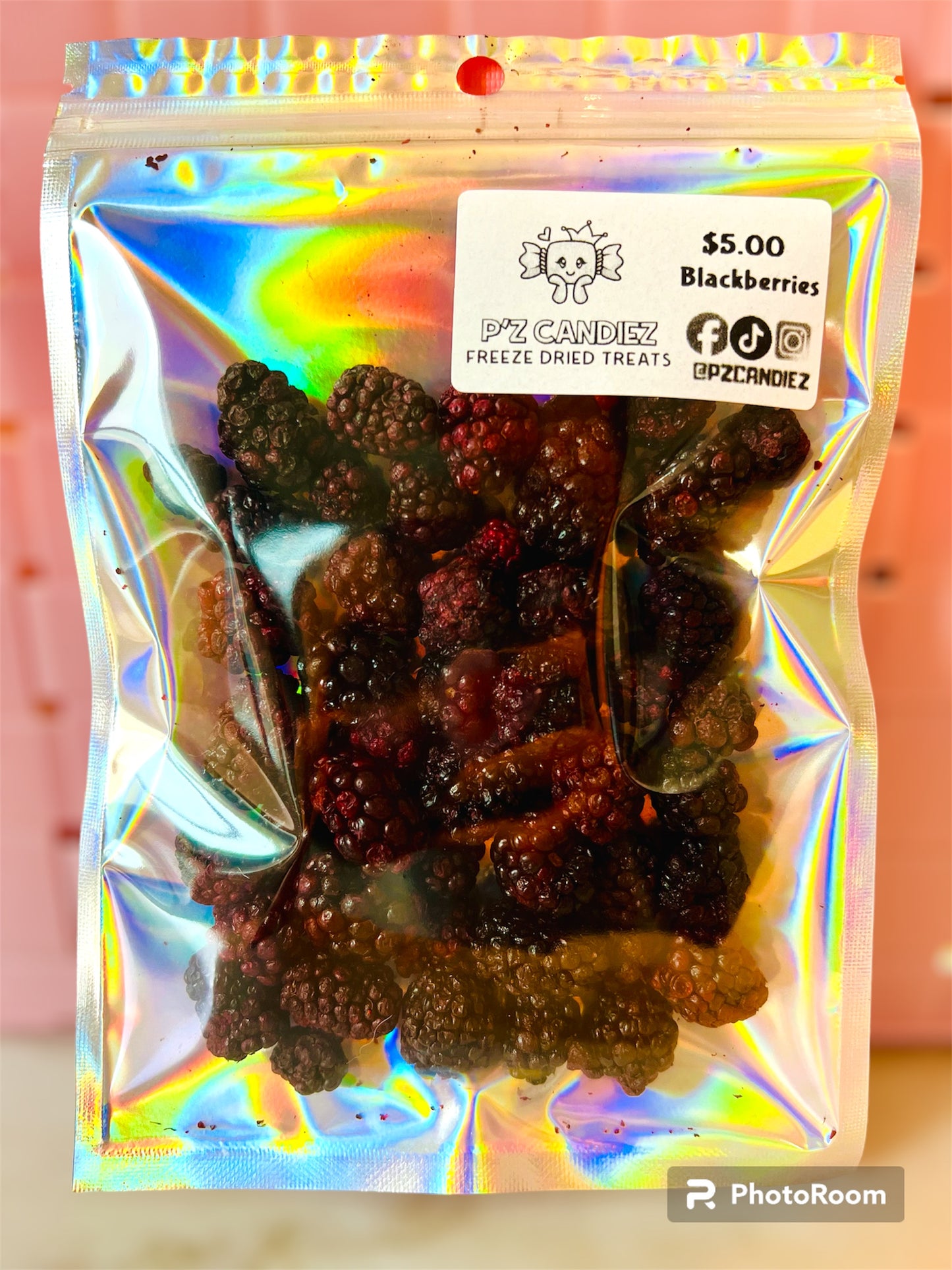 Freeze Dried Blackberries