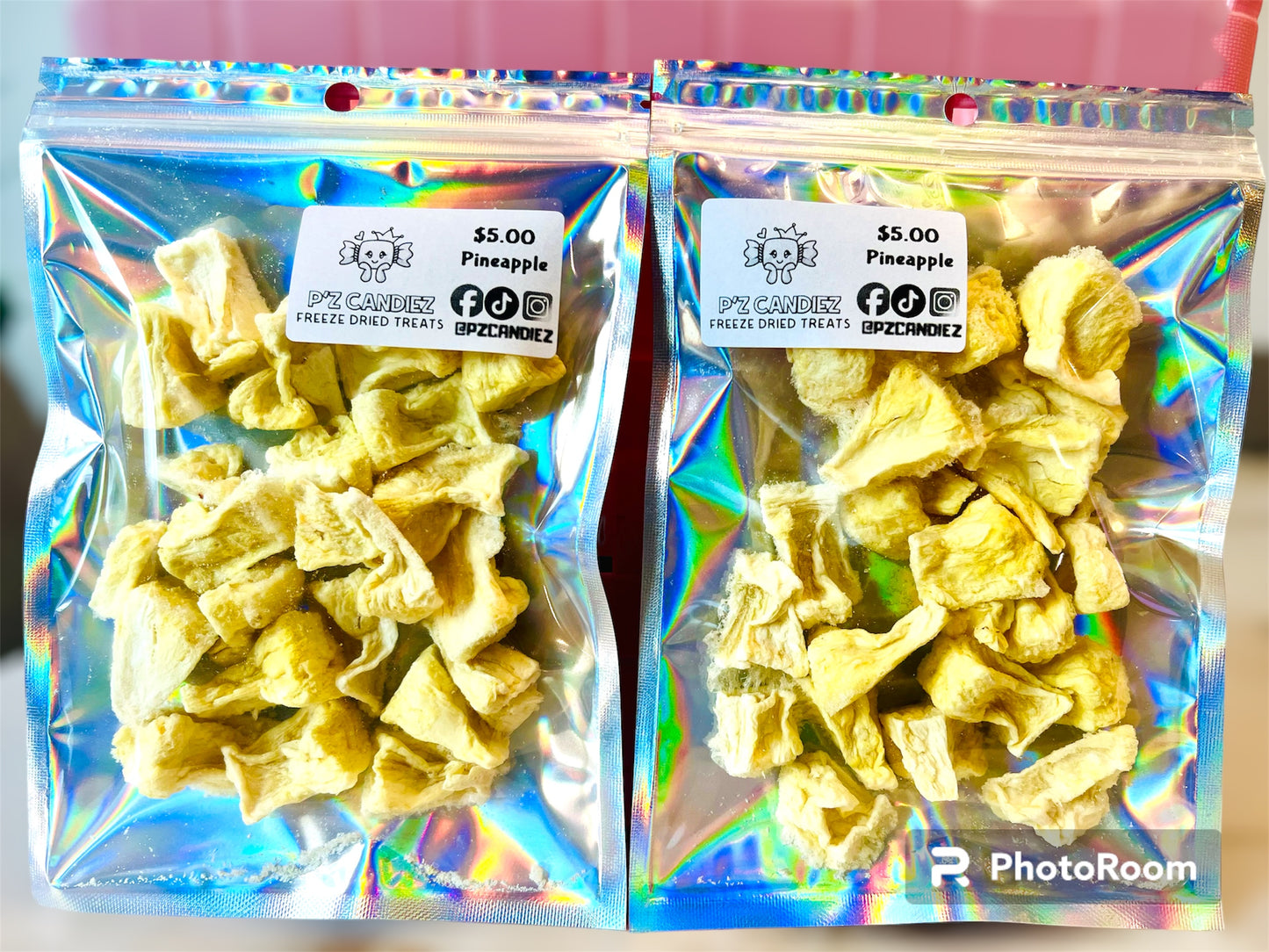 Freeze Dried Pineapple