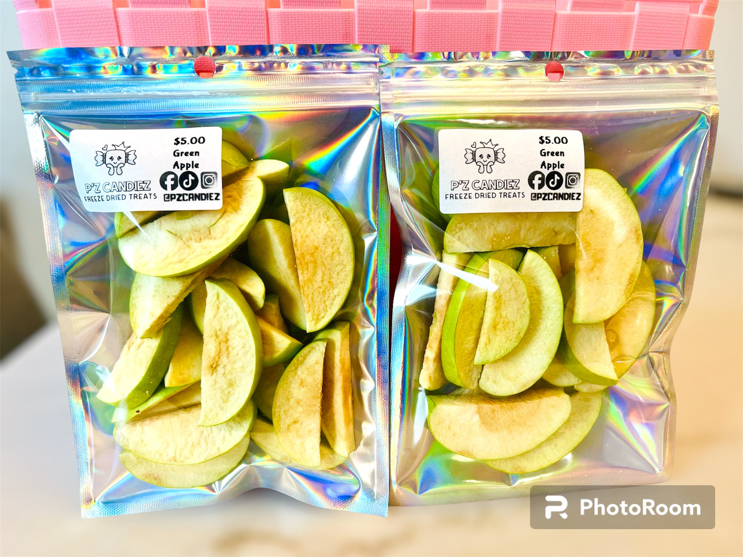 Freeze Dried Green Apples