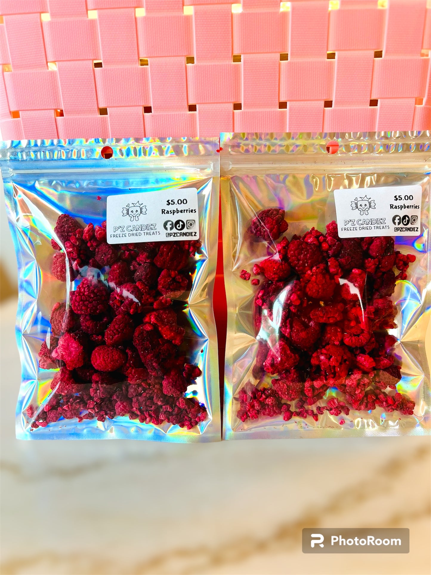 Freeze Dried Raspberries