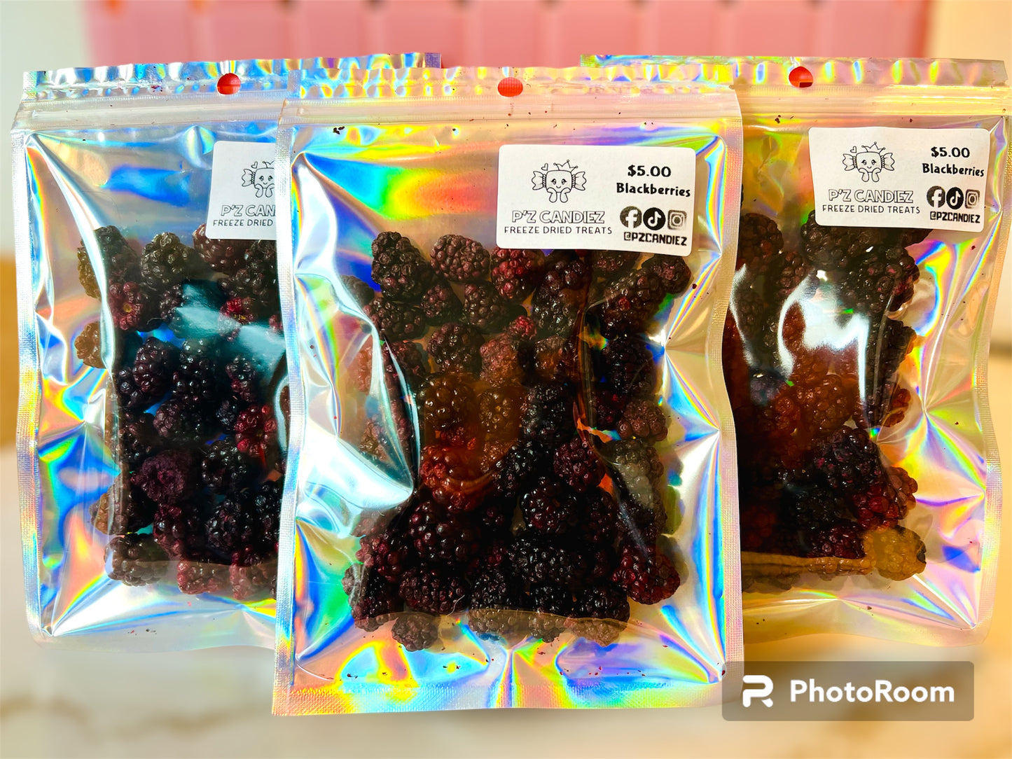 Freeze Dried Blackberries