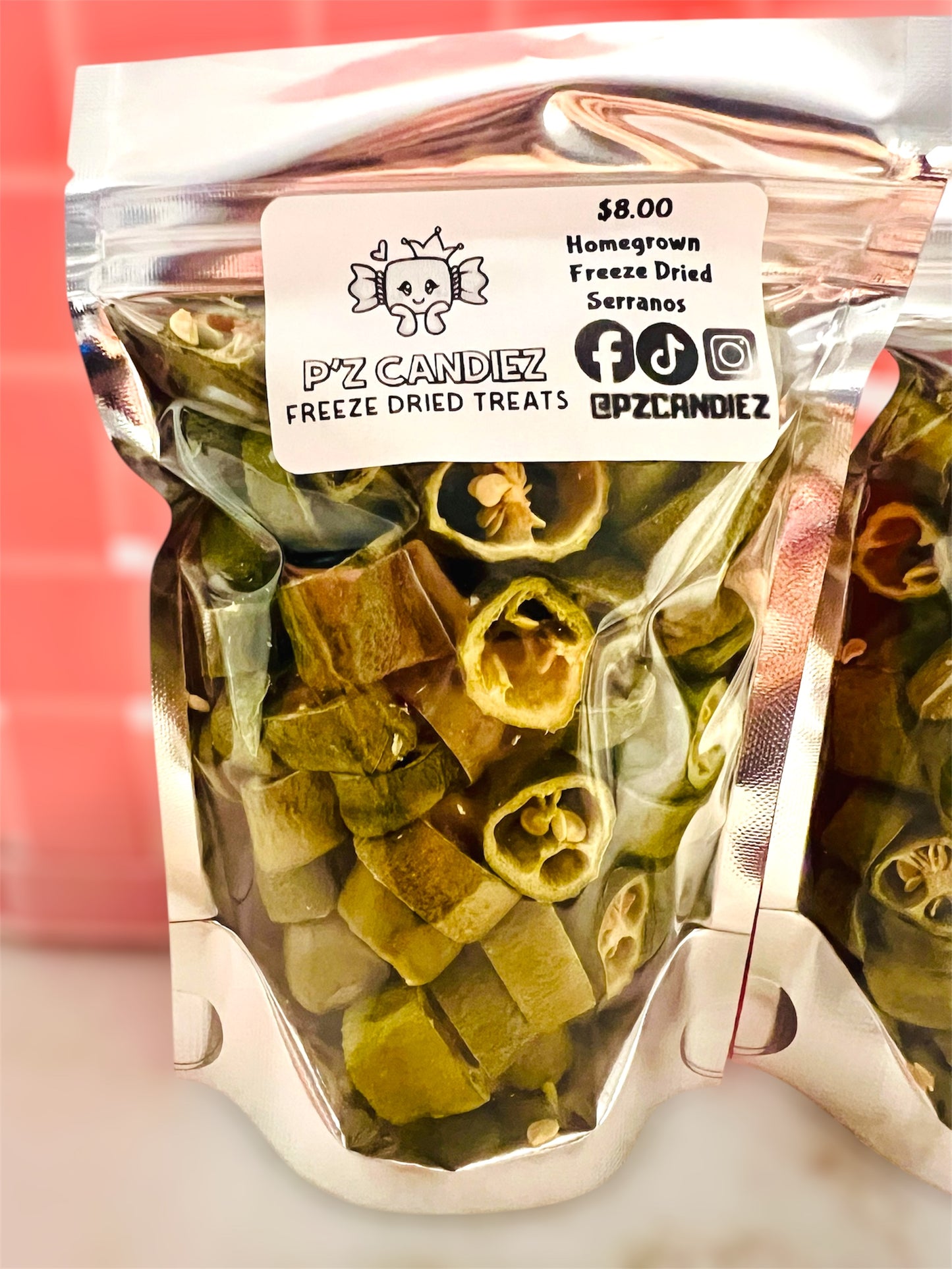 Freeze Dried Serranos