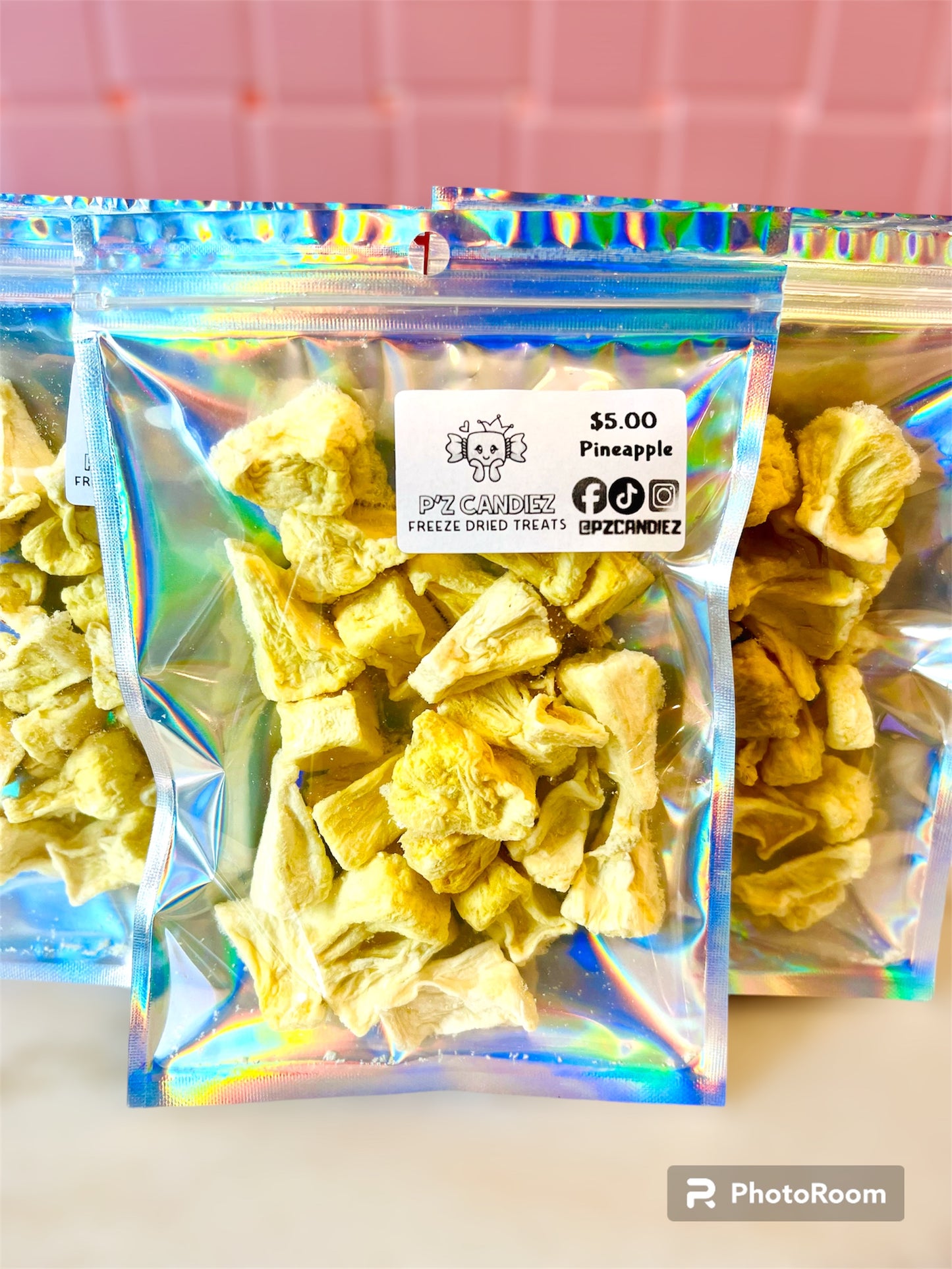 Freeze Dried Pineapple