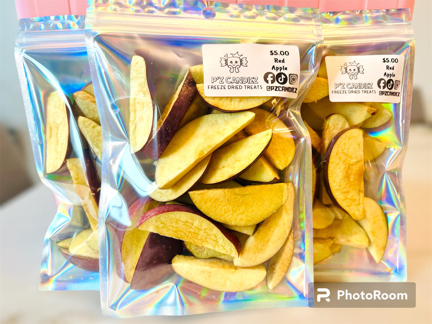 Freeze Dried Red Apples