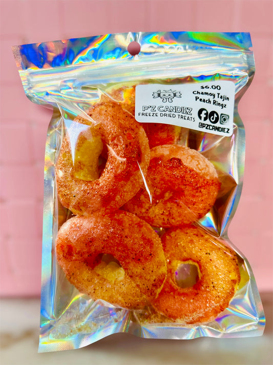 Chamoy Tajin Peach Ringz