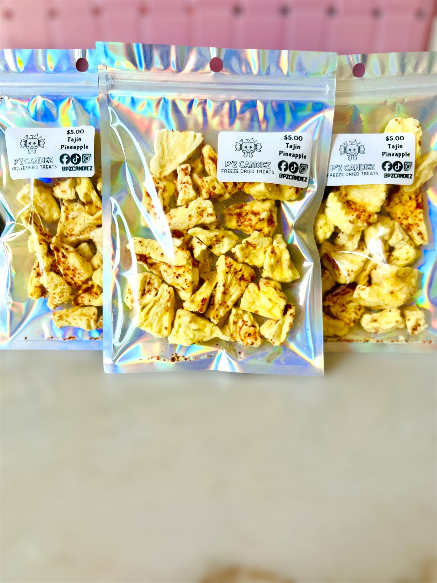 Freeze Dried Tajin Pineapple