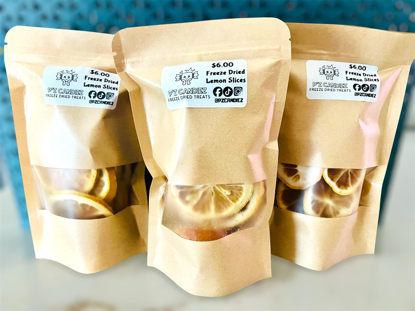 Freeze Dried lemon Slices