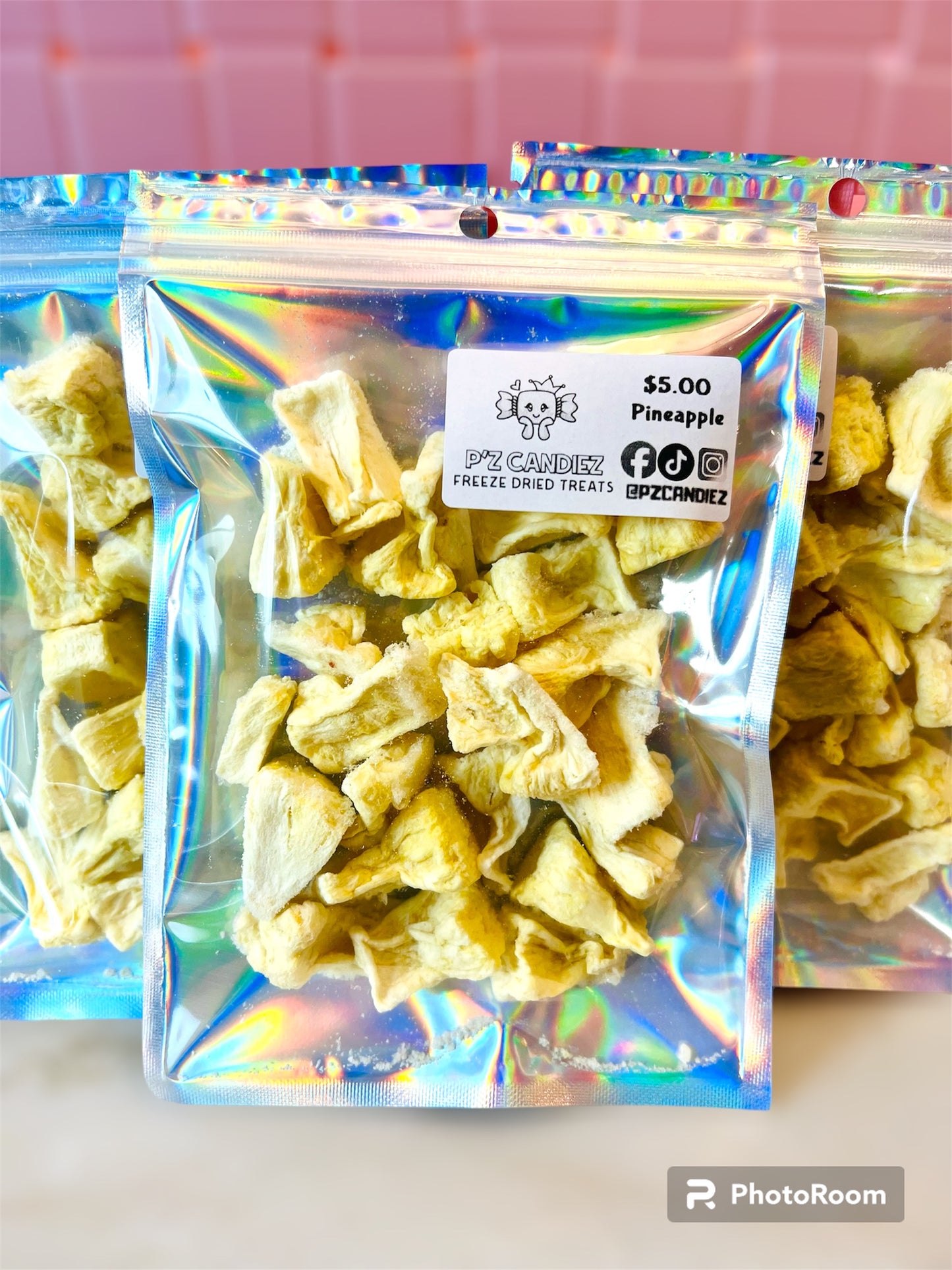 Freeze Dried Pineapple