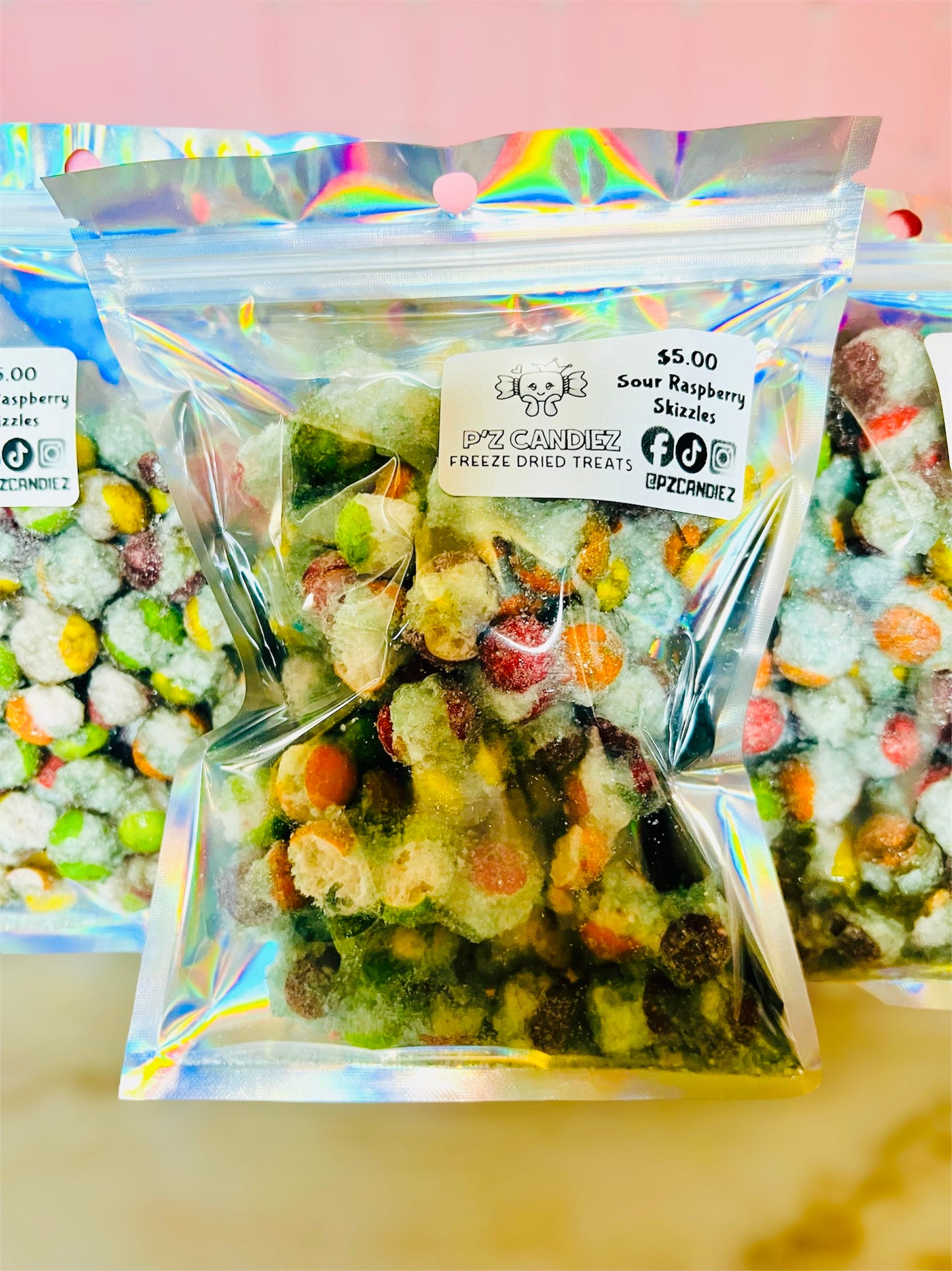 Sour Raspberry Skizzles