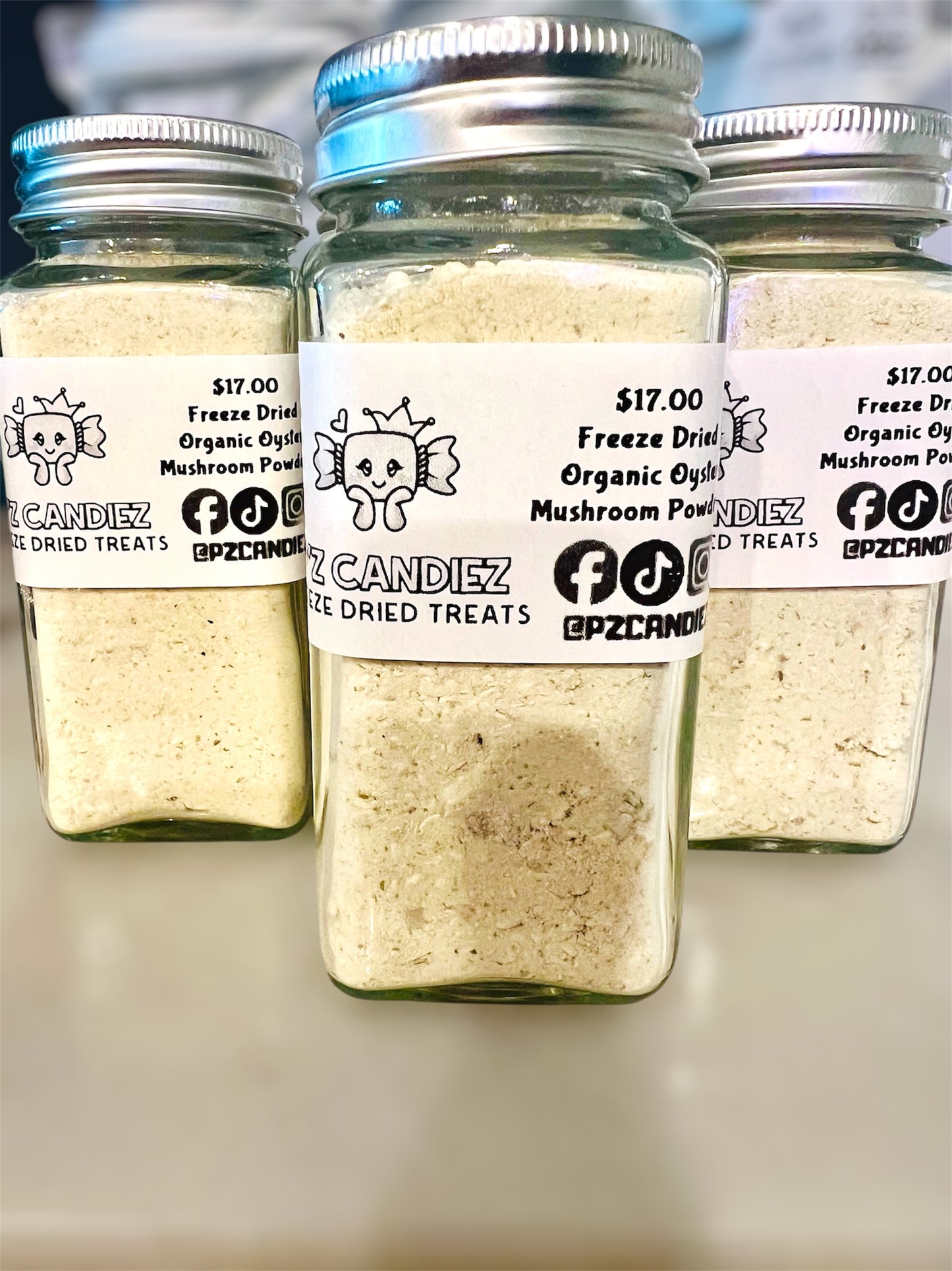 Freeze dried Organic Oyster Mushroom Powder
