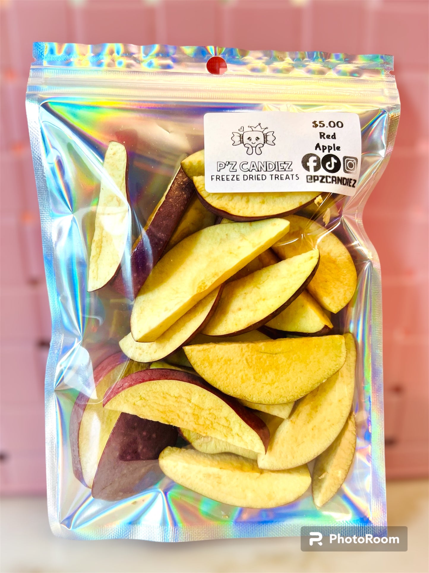 Freeze Dried Red Apples