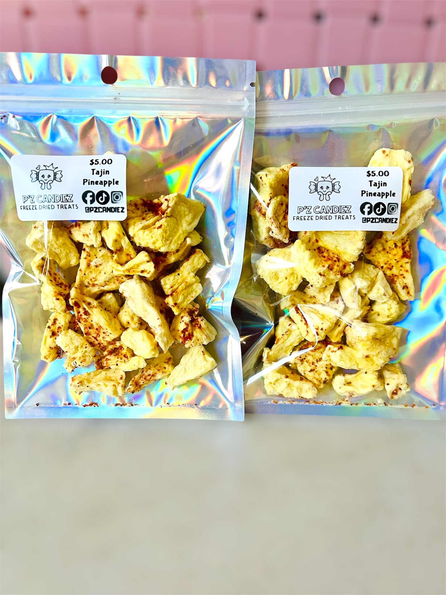 Freeze Dried Tajin Pineapple