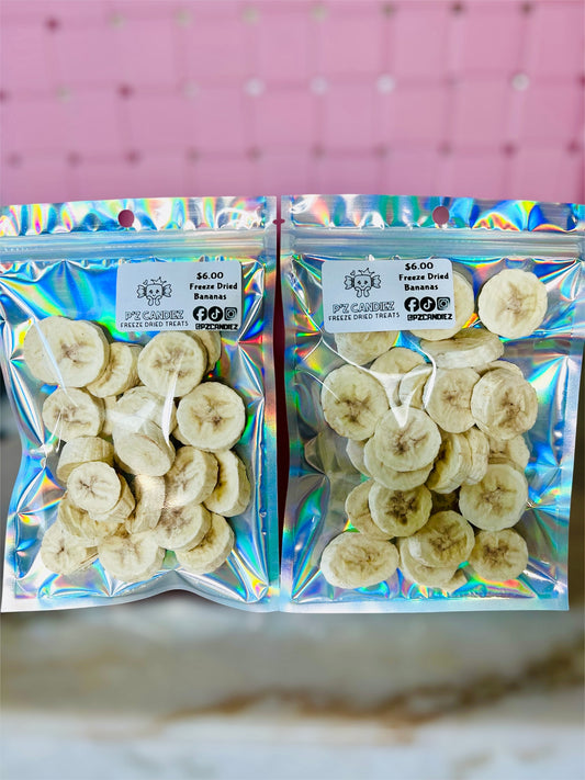 Freeze Dried Bananas