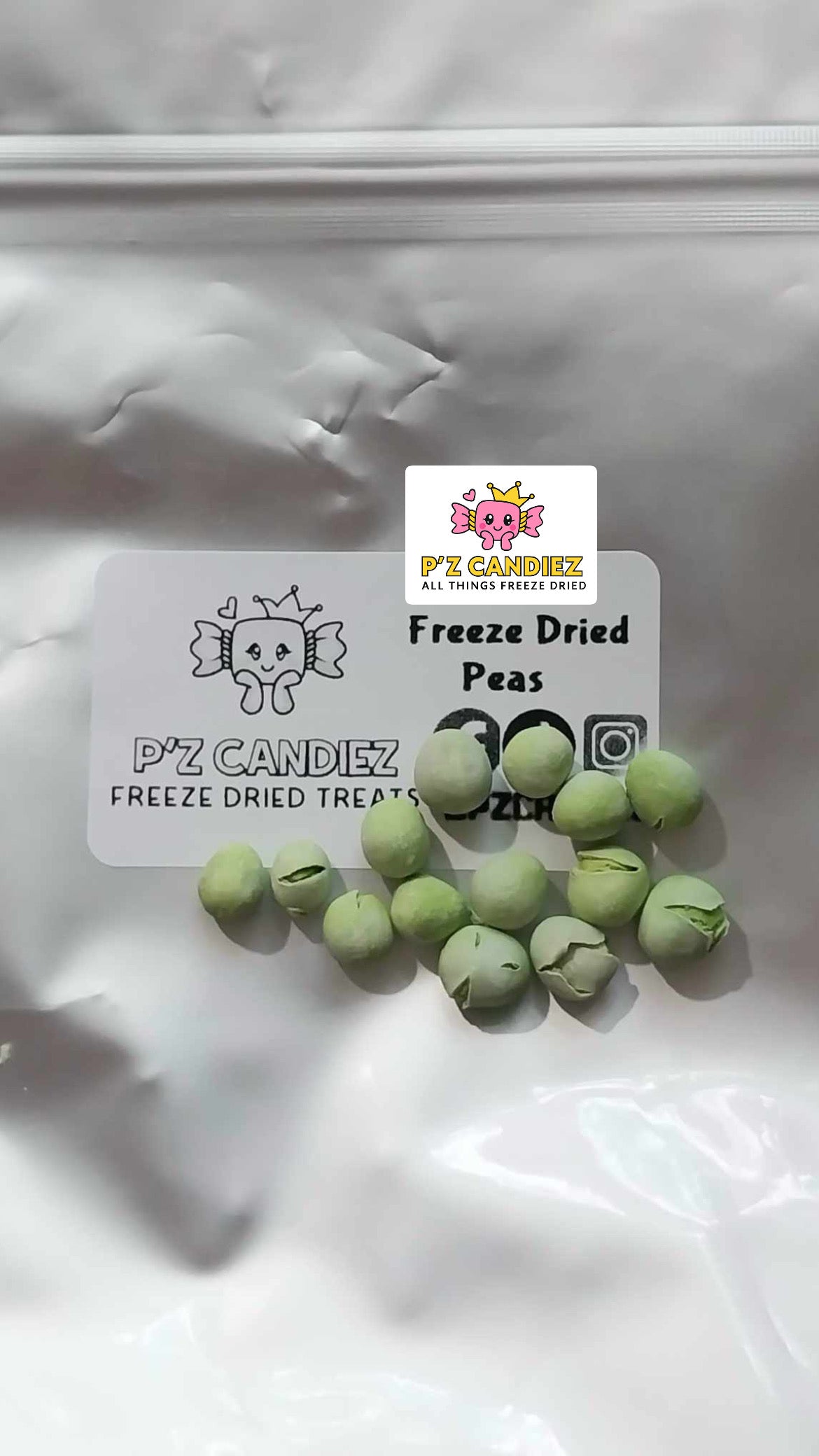 Freeze dried Peas