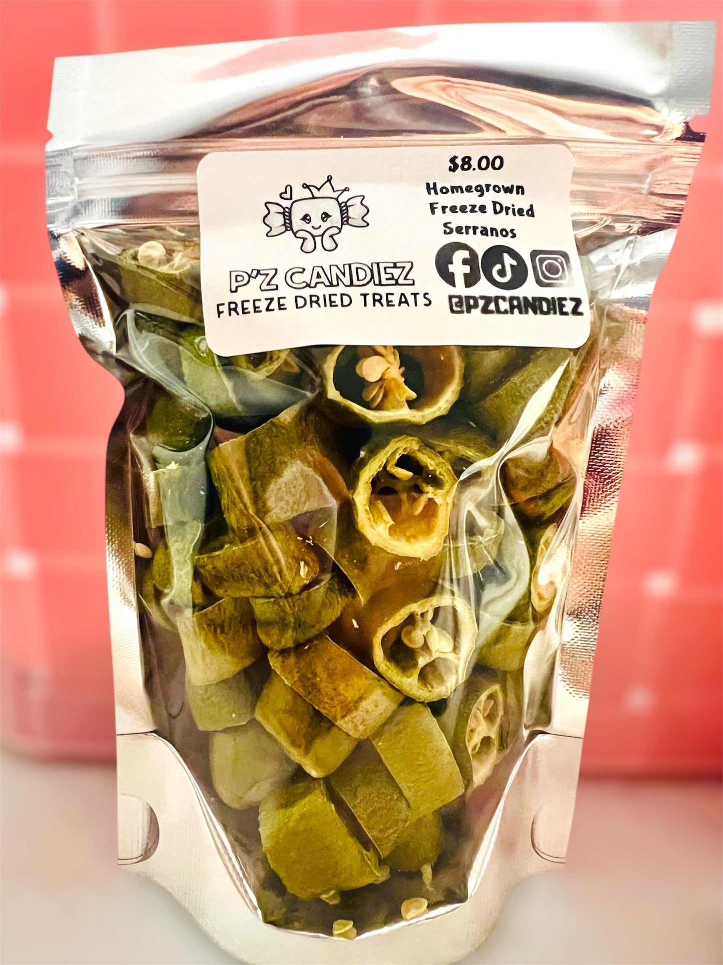 Freeze Dried Serranos