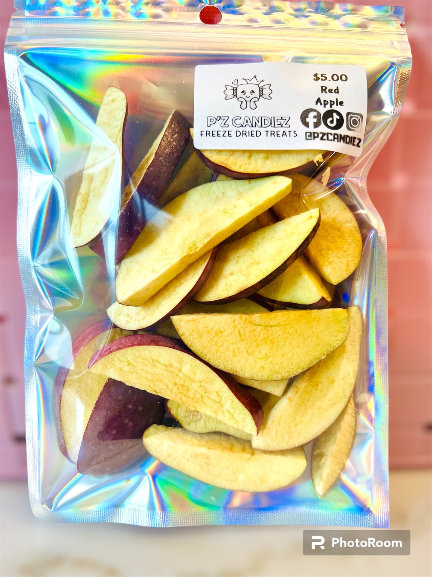 Freeze Dried Red Apples