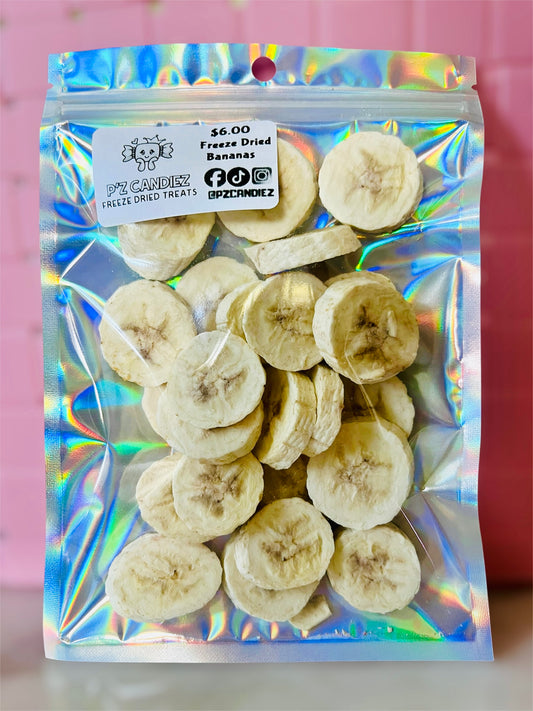 Freeze Dried Bananas