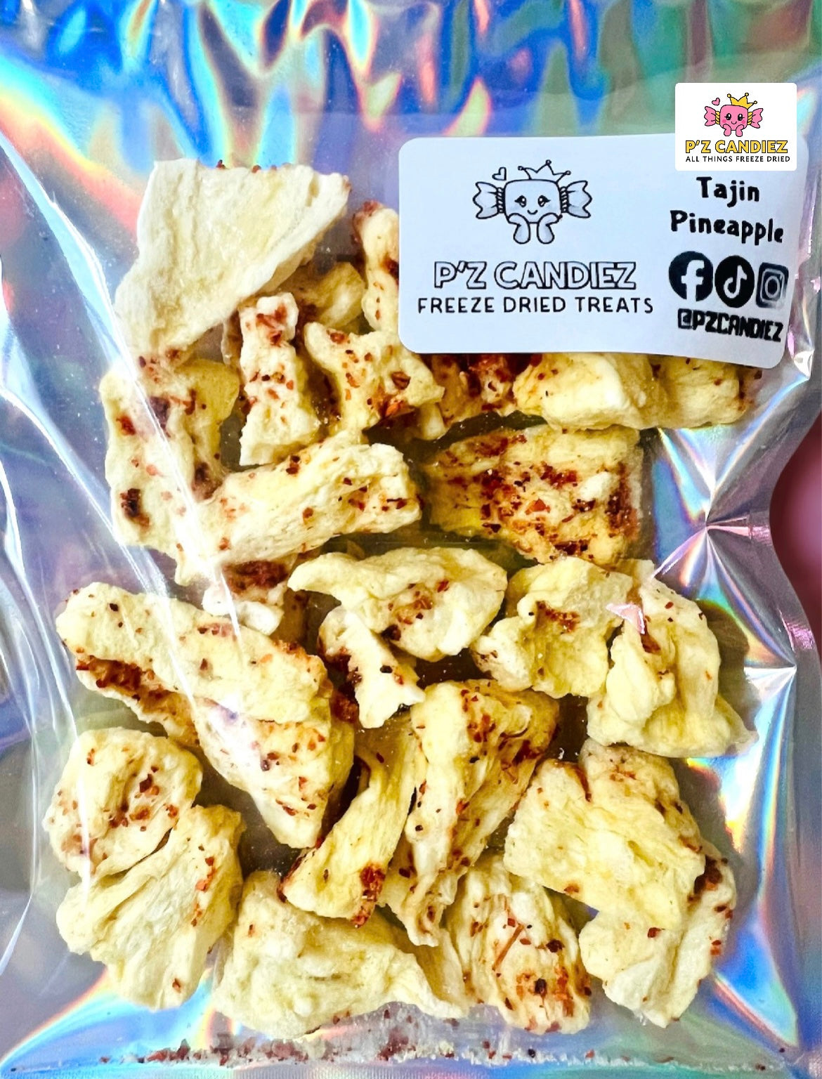 Freeze Dried Tajin Pineapple