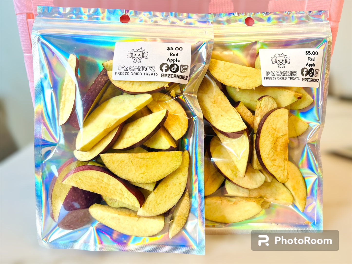 Freeze Dried Red Apples