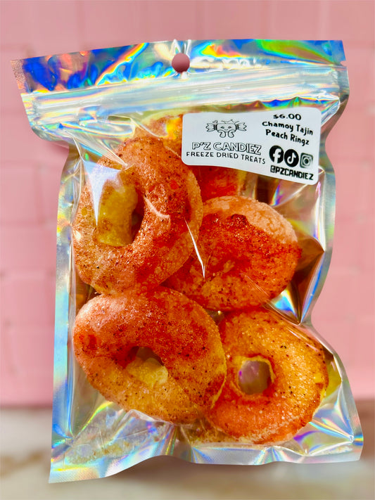 Chamoy Tajin Peach Ringz