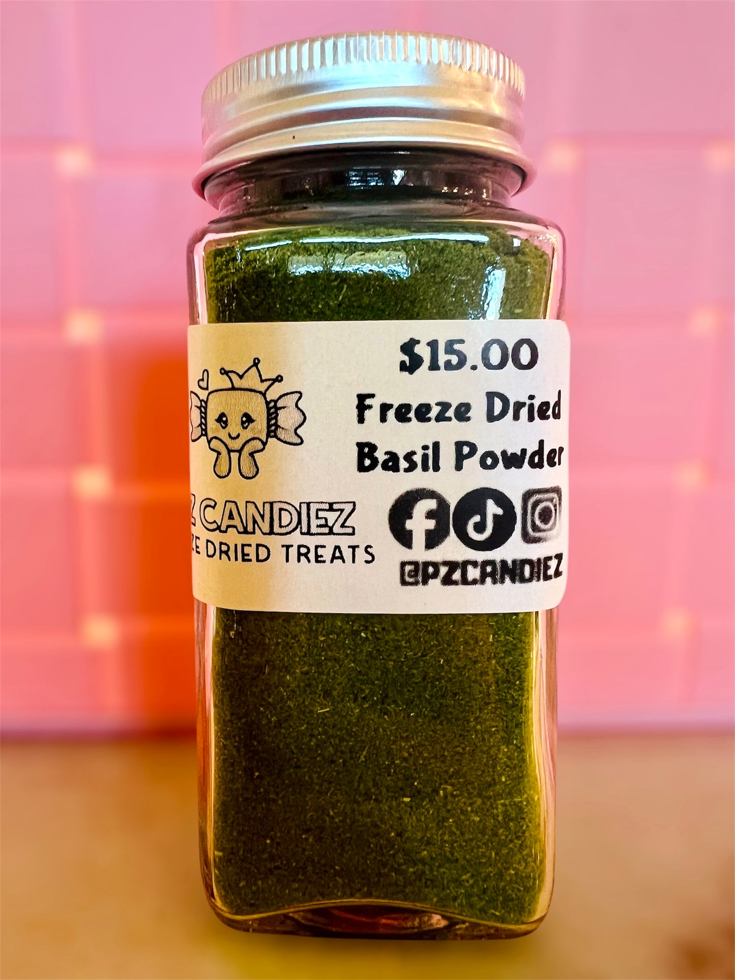 Freeze dried Basil Powder