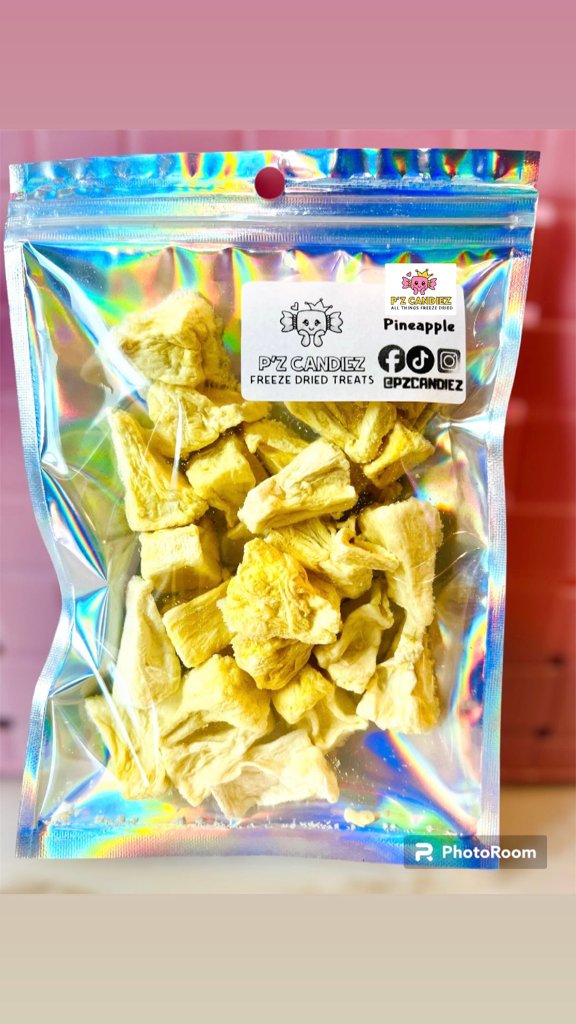 Freeze Dried Pineapple