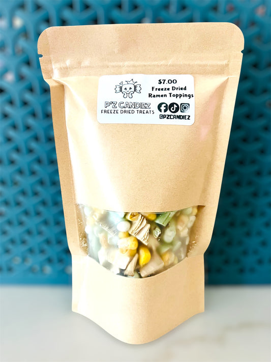 Freeze Dried Ramen Toppings