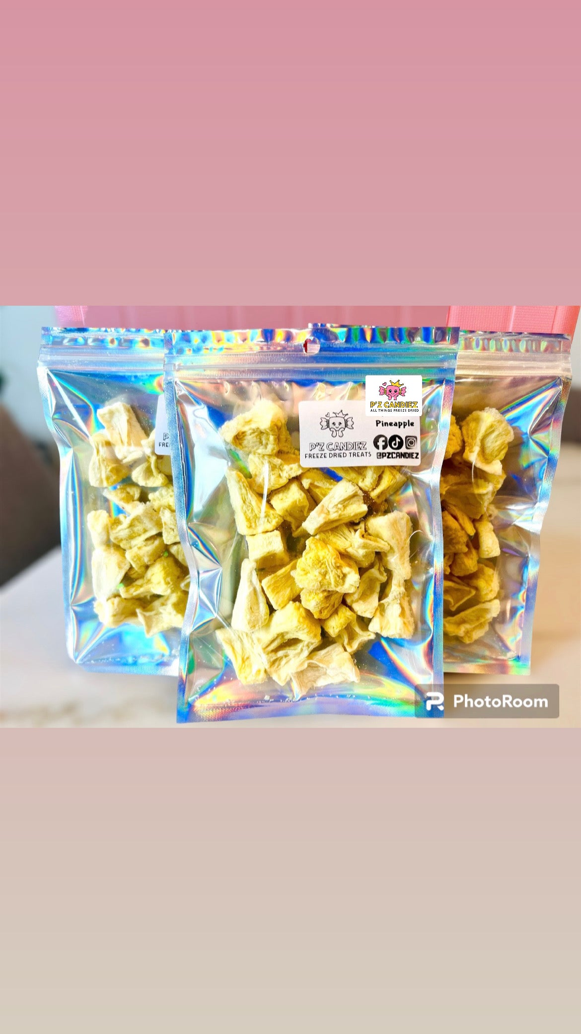 Freeze Dried Pineapple
