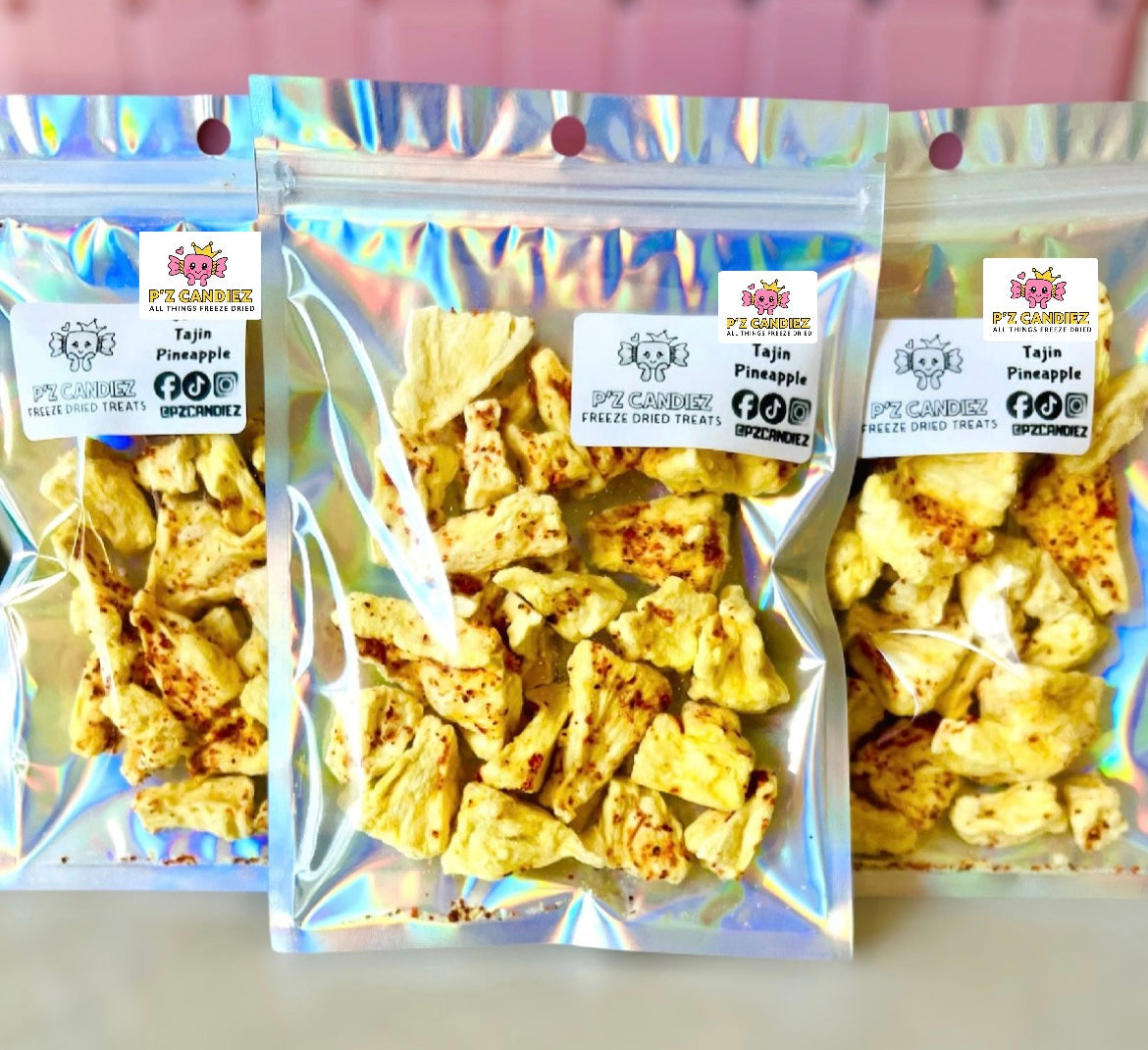 Freeze Dried Tajin Pineapple