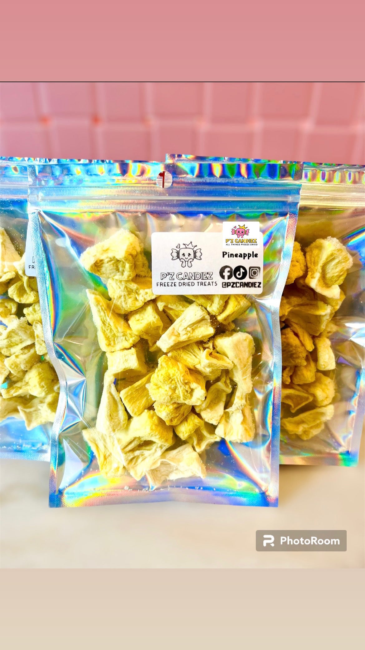 Freeze Dried Pineapple