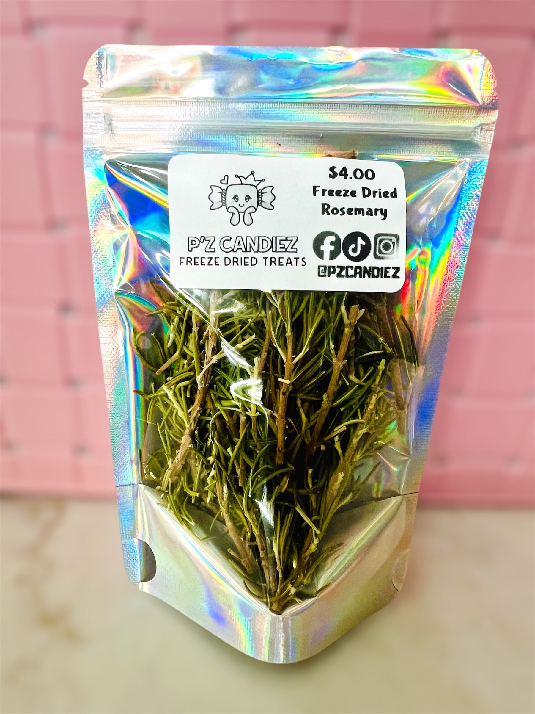 Freeze Dried Rosemary – P'z Candiez LLC