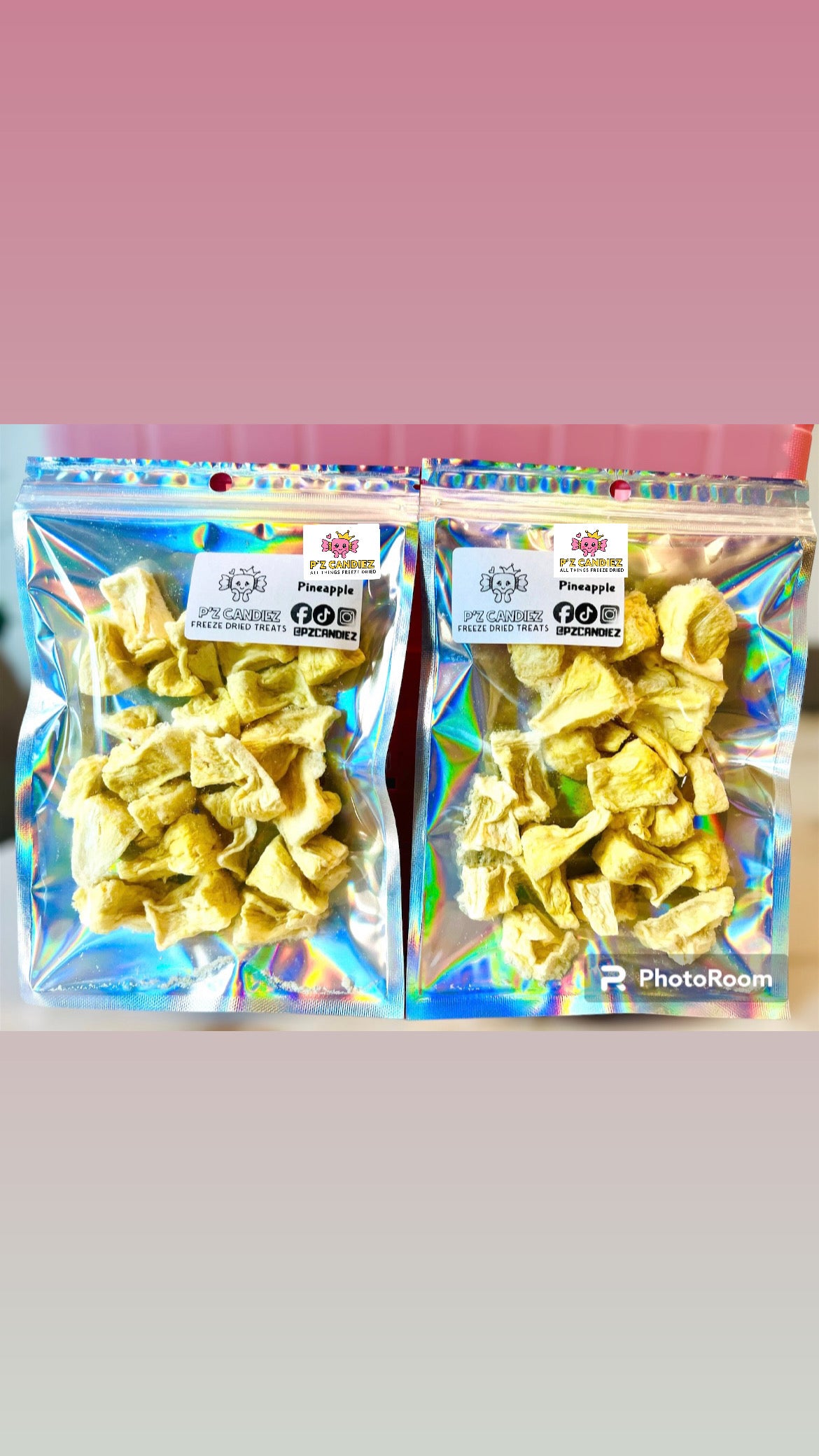 Freeze Dried Pineapple