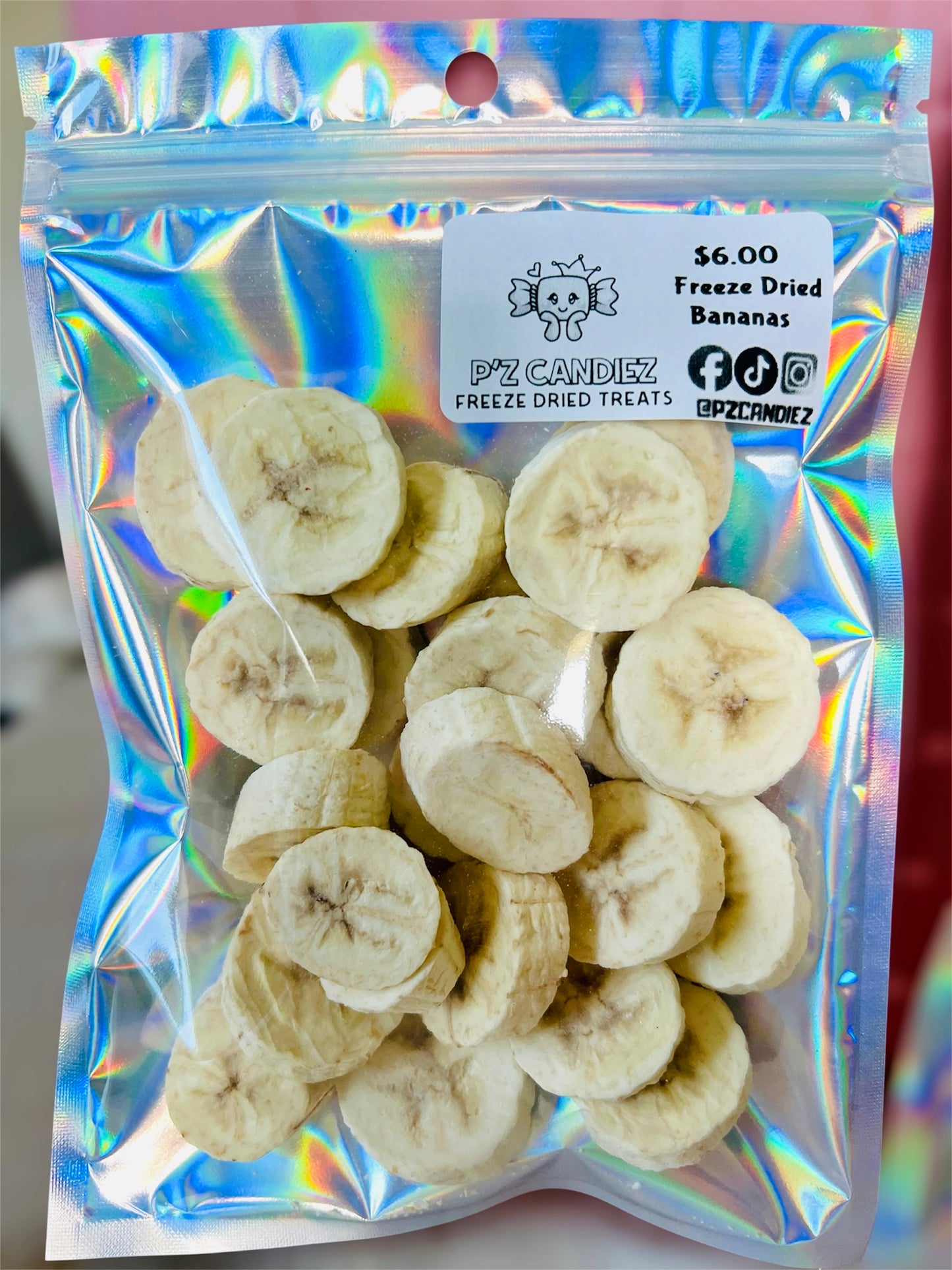 Freeze Dried Bananas