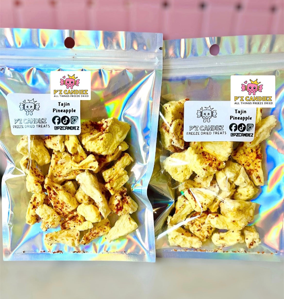 Freeze Dried Tajin Pineapple