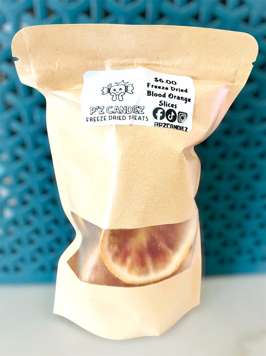 Freeze Dried Blood Orange Slices