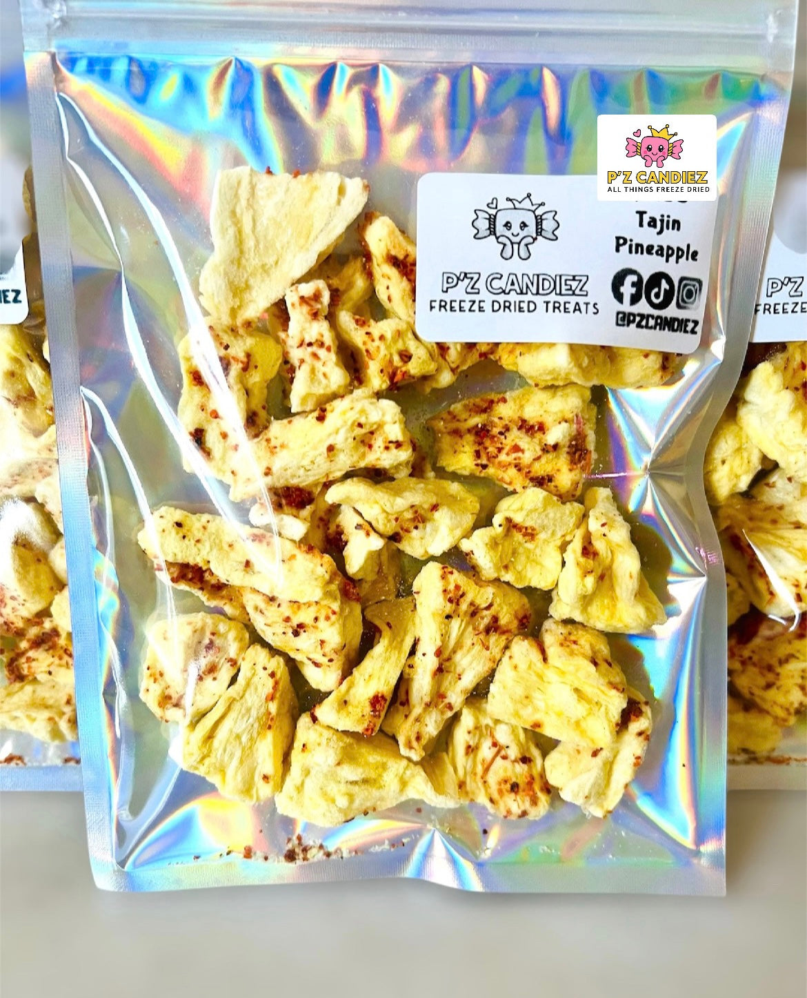 Freeze Dried Tajin Pineapple
